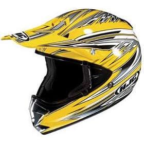 HJC CL-X5 ARENA MC3 YL/BK/SL SIZE:SML MOTORCYCLE Off-Road-Helmet