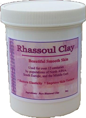 #1 in facial masks Rhassoul Clay 100% pure Moroccan by Clay Terra - 8 oz.