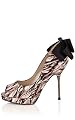 Feather Print Shoe