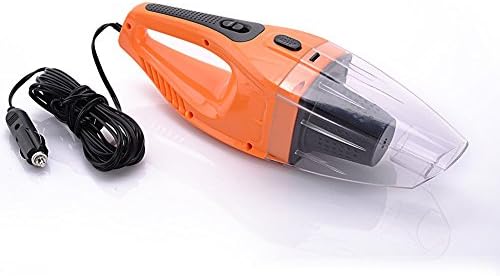 LYLLA 100W Car Vacuum Cleaner of Portable Handheld Wet and Dry Dual-use Super Suction (Orange)