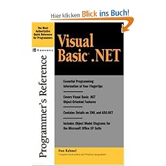 Visual Basic.Net Programmer's Reference