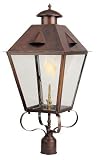 Madison Gas Lantern Outdoor Copper Post Light