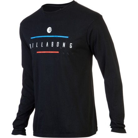 Billabong Clean Shelf T-Shirt - Long-Sleeve - Men's Tar, L