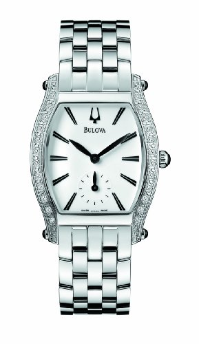 Bulova Accutron Saleya Diamond Bezel Stainless Steel Womens Watch 63R005