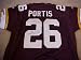Clinton Portis Hand Signed Autographed Authentic Reebok Washington Redskins Jersey