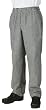 Chef Works Small Checks Basic Baggy Chef Pants, Bl...