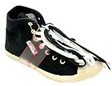 Pineapple Womens Tumble Hi Black Lace Up Hi Top Canvas Baseball Boots