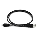 UPC 844660000389 product image for Monoprice 3-Feet IEEE-1394 FireWire iLink DV Cable 6P-4P M/M, Black (100038) | upcitemdb.com