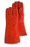 Magid Y6701T Work Grade Collection All Purpose Premium Leather Welder Gloves, Men's One Size