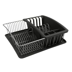 Metaltex 325026068 Sp�lkorb 35 x 32 cm mit Bestecksammler und Abtropfschale Aquatex plus Polytherm