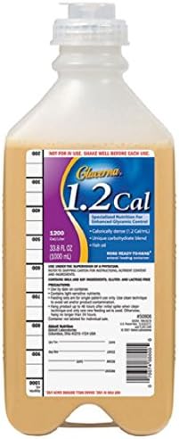 Glucerna 1.2 Cal Ready-To-Hang Specialized Nutrition For Patients With Abnormal Glucose Tolerance 1.5-Liter With Adapter Ap - 1 Each
