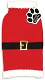 Small Santa Claus Christmas Dog Cotton Knit Sweater