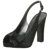 Nine West Womens Sweetlife,Black Satin,8.5 M