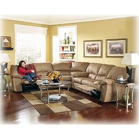 Durapella Cocoa Sectional