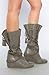 thumbnail: 80%20 The Bobbie Gathered Hidden Wedge Boot in Gray,Shoes for Women from 80%20
