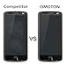 OMOTON Moto Z Force Droid Screen Protector [2 PACK]- [9H Hardness] [Crystal Clear] [Bubble Free] Tempered Glass Screen Protector for Motorola Moto Z Force Droid,