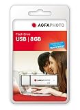 Produkt-Bild: AgfaPhoto 8GB Speicherstick USB 2.0 silber