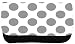 Cool Pencil Case Grey Points Cosmetic Makeup Bag RS.2449.00