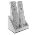 Dual Wii Blue Light Charger and 2 Rechargeable Battery Packs