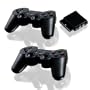 CSL - 2x Wireless Gamepad f�r Sony Playstation 2 kabellos Controller PS2 Set