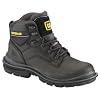CAT Generator Work Boots, Black Steel Toe Midsole