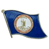 Virginia Flag Lapel Pin