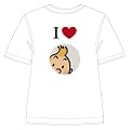 I LOVE TINTIN T-SHIRT IN WHITE FROM THE ADVENTURES OF TINTIN