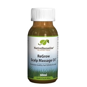 Native Remedies ReGrow Scalp Massage Oil for Hair and Scalp (60ml)
