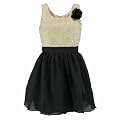 Cushh Kleid CORSAGE DRESS 824 black-cream