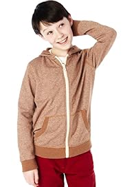 Zip Through Hooded Sweat Top