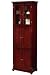 Hampton Bay Six door Tall Storage Cabinett Six door Hazel Brown