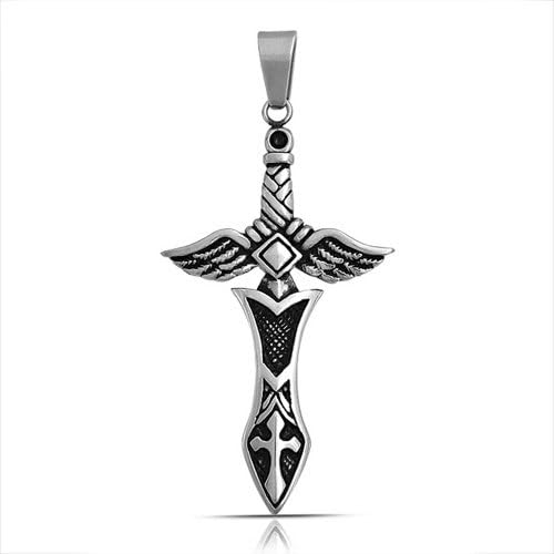 Bling JewelryUnisex Personalized ABC Alphabet Initials Monogram Religious Spiritual Heart Angel Wing Feather Band Ring For Men Women Oxidized .925 Sterling Silver Or Stainless Steel