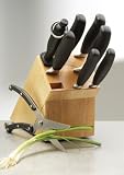 METRO 2915 KNIFE SET WITH BLOCK 9PCS TPR HANDL
