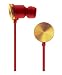 Wire 8mm Gold / Red Headphones by Nixon
