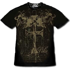 Pike Hardcore Apparel Gothic Iron Cross T-Shirt