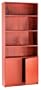 HON Optional Doors for 1870/1890 Series Laminate Bookcases, 36 W by 25-3/4 H, Henna Cherry