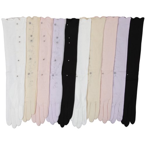 Warmen Elbow Long Uv Protection Sun Block SPF 50+ Dressing Driving Gloves Sleeves