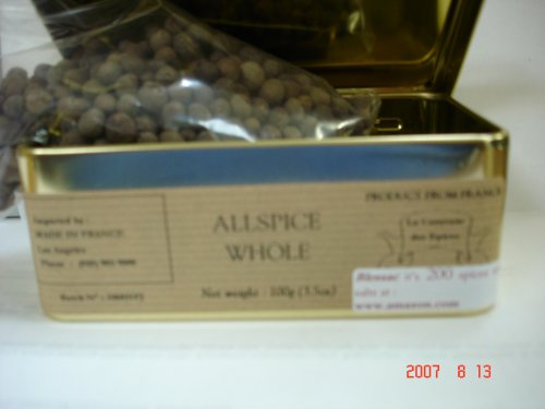ALLSPICE WHOLE IN 3.5 OZ TIN by EUROPEAN FLAVOURS, INC