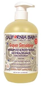California Baby Super Sensitive Shampoo & Bodywash - 19 oz.