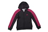 Adidas Ess Essentials Childrens Hoodies Jackets hooded Sweaters Jumpers Sweat Tops Pullover Cotton zipped Hoody For Children childs Girls