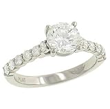 Round Flyer Fit Diamond Ring .50cttw (CTR & band sep)