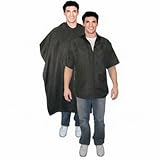 Scalpmaster Barber Jacket And Cutting Cape Set Black