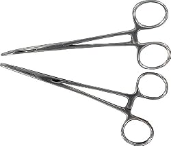 SE Forceps, Curved 8" and Straight 8"