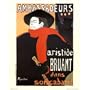 (22x28) Henri de Toulouse-Lautrec (Ambassadeurs, Aristide Bruant dns Son Cabaret) Art Poster Print