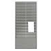 Steelmaster Time Card/Ticket Message Rack, Gray