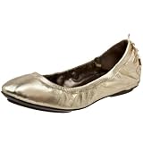 Maria Sharapova Collection by Cole Haan Air Bacara Ballet Flat (Soft Gold, 7)