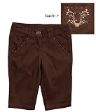 Please Mum Pedal Pusher Twill Girls Capri Pants