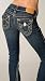 Apparel : True Religion Joey Super T Dk Brown Stitched