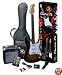 Electric Guitar Package - Includes Guitar, Amp, Strap and Instructional DVD SX EG1K 3TS w/GA1065
