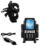 41 MCH94bQL. SL160  Sony Ericsson k550i Auto Vent Holder with Car Charger   Uses Gomadic TipExchange